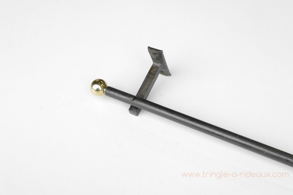 Tringle à Rideaux droite standard sur mesure en fer forgé - tringle-a