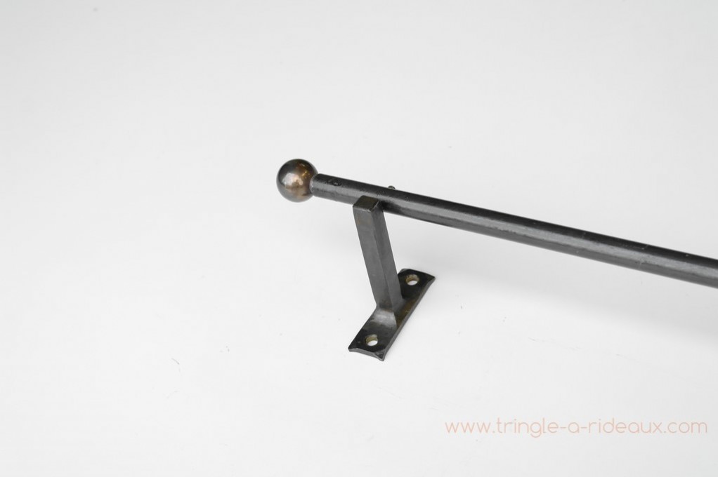 Tringle à Rideaux droite standard sur mesure en fer forgé - tringle-a
