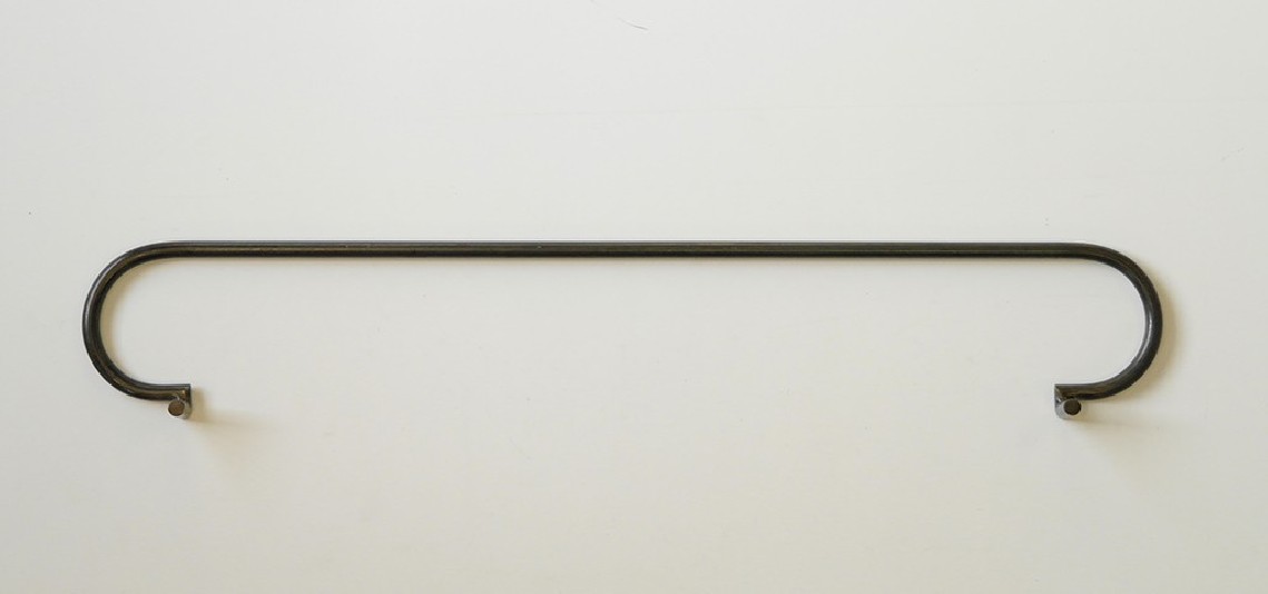 Tringle à rideaux provençale simple 16 sur-mesure en fer forgé - produit