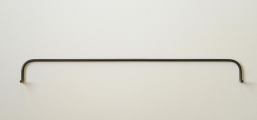Tringle à rideaux Luberon simple 12 sur-mesure en fer forgé - produit