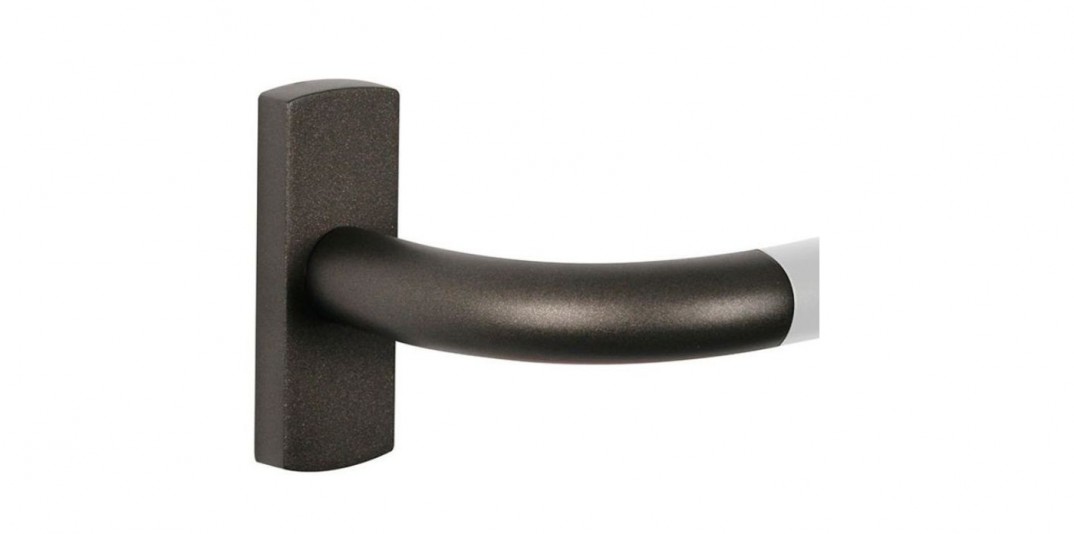 Tringle à rideaux Bastide Corner de chez Houles modèle bronze simple