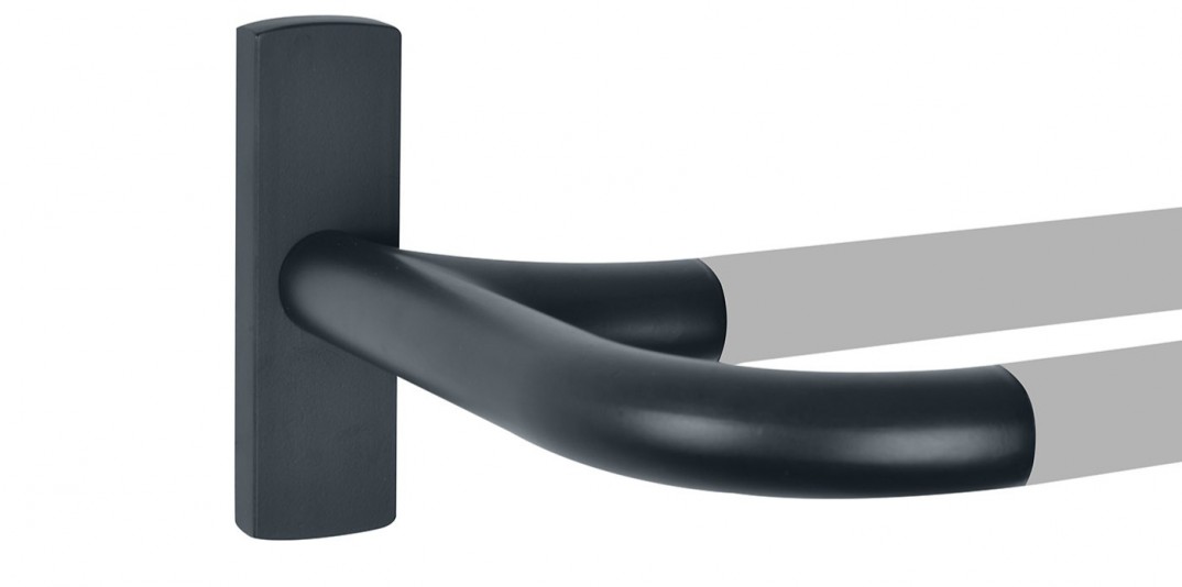 Tringle Bastide Corner Double Naissance Noir
